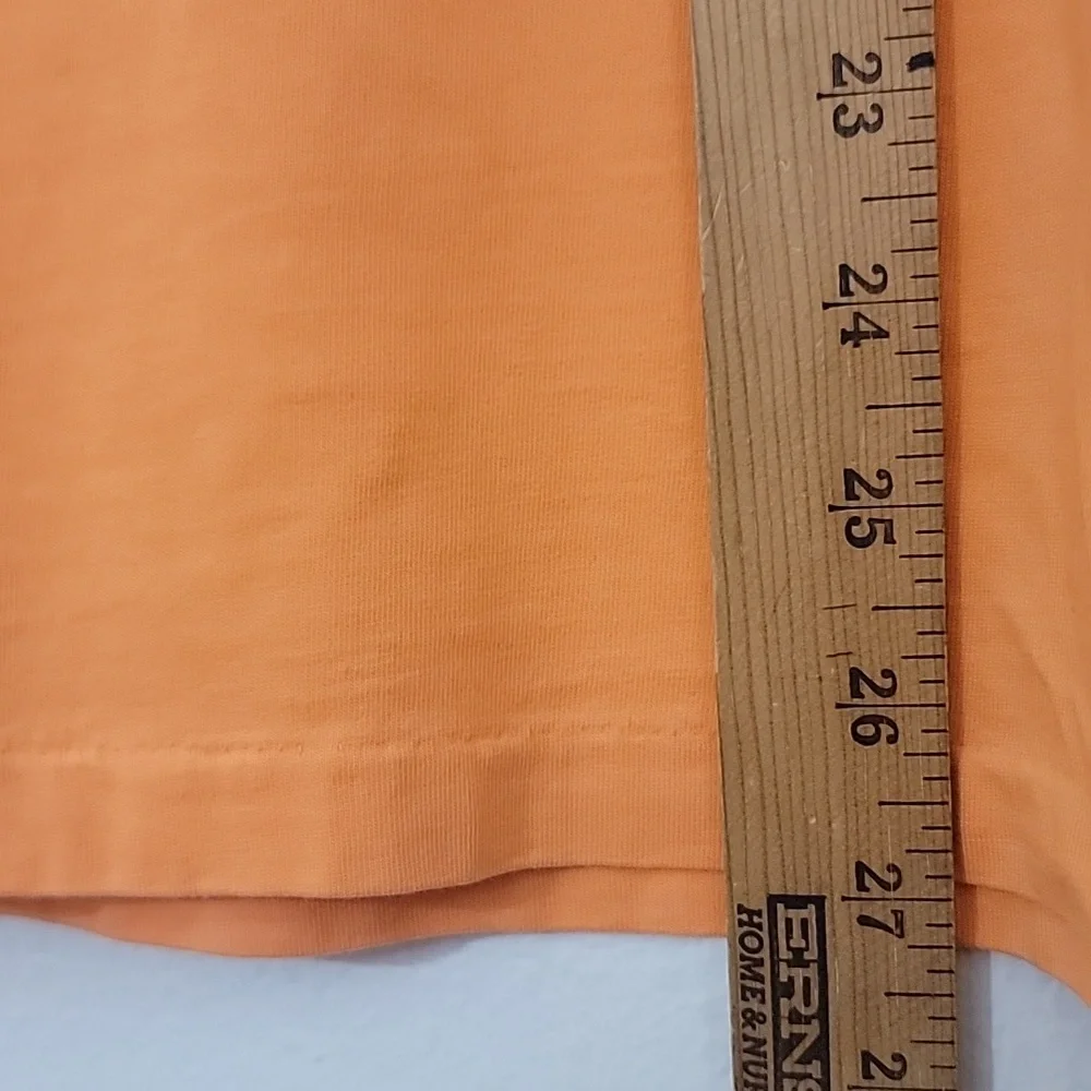 Ralph Lauren Polo Orange Short Sleeve Shirt Top M - Picture 8 of 12